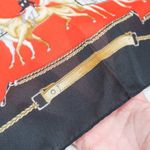 Vintage 60s Equestrian Horse Square Scarf Wraps Photo 7