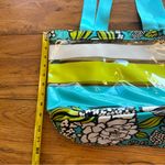 Vera Bradley Island Blooms Clear Beach Tote Bag Rare Photo 7