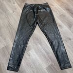 BP . Nordstrom Faux Imitation Leather Black Leggings Large Photo 1