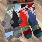 Bombas  Snowflake Calf Sock size Large Gift Box 4 pack Photo 3