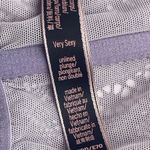 Victoria's Secret Bra Unlined Plunge Light Purple Floral Lace High Neck 32DD Photo 3