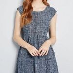 Modcloth NWT Mata Traders Chilmark Blue Dress New Photo 0