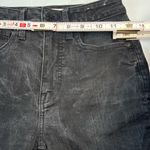 Madewell  vintage black wash curvy skinny flare denim jeans size 25 Photo 4