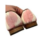 Artemis Pink Ikat Silk Loafers Women's Sz. 36 (US 5.5) Pink Photo 4