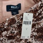 Anthropologie NWT Maeve  Bernadette
Sequin metallic Midi Dress Sz S Photo 5