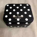 Kate Spade ♠️  New York Black & White Polka Dot Jewelry Case / Travel Box ♠️ Photo 7
