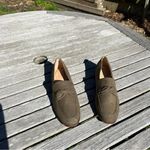 Market & Spruce  Abrina loafer shoe flat olive green twist braid slip-on size 7.5 Photo 2