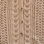 VICI  Colleen Button Down Cardigan Tan/Beige Photo 3