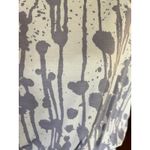 Rachel Pally Opal Splatter Print Midi Dress 1X NWT White Gray Abstract Photo 2