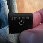 Lafayette 148  New York Button Up Short Muted Paisley Silk Long Sleeve Blouse 6 Photo 8