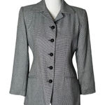 Mary Mcfadden Black Blazer Women 6 Minimalist Workwear Office‎ Quiet Luxury Photo 0