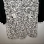 Julia Jordan Black and White Long Sleeve Dress Size 12 NWT Photo 4