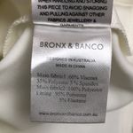 Bronx and Banco Women’s White Off the Shoulder Floral Embroidered A-Line Dress Photo 11