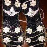 Adidas  power and grid‎ white/light green stripes.  Golf shoes 6.5 Photo 7