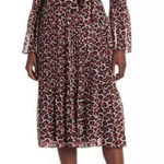 Diane Von Furstenberg DVF shirred leopard printed midi wrap dress‎ NWT Photo 0