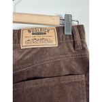 Woolrich  Brushed Pants Women's Sz 12 Brown Relaxed Straight Chinos Pleated NWT Photo 3