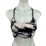 Reebok x Ba&Sh Railey Multicolor Scoop Neck Cross Back Activewear Sports Bra S Photo 0
