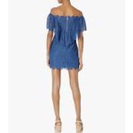 Rachel Zoe Rachel‎ Zoe Adelyn Off Shoulder Strapless Lined Lace Dress Blue EUC Size 6 Photo 1