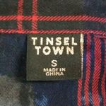 Tinseltown  Small Button Down Plaid Shirt Photo 10