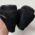 Zalo | Vintage Butterfly Embroidered Black Flats 9 Photo 4