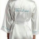 NWT Bride Satin Robe Donatella Intimo White Size XL Photo 1
