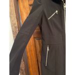 Miss Sixty faux fur lined hooded trench coat size XS Photo 2