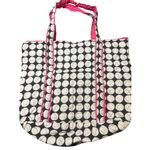 Buckhead Betties Adore-A-Ball Quilted Tote Bag With Pink Trim Green Lining NWT Photo 2
