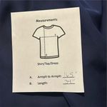 Eyelash Couture Women's S Blue Ruffle Cross-Back Sleeveless Short Dress Casual Photo 9