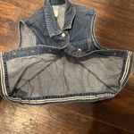 Pendleton 90s  South Western Country Denim Vest Sz Small Photo 6