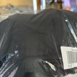 Joy Black Medium Micro Stripe Summer Jumper Crop Asymmetrical Gray Photo 2