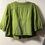 BB Dakota Spring Green 1/2 Sleeve Button Front Jacket Photo 1