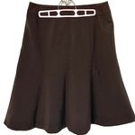 Caslon  brown flare skirt size 8‎ cn113007 Photo 1