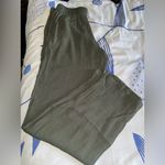 Three Dots  Women's Forest Green Wide Leg Pants Photo 6