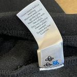 Athleta Cozy Karma Asymmetric Sweatshirt Dress Womens Size Large Black Mock Neck Photo 9