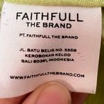 Faithfull the Brand Florence Mini Dress Luda Floral Print Lime Photo 9