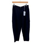 AG Adriano Goldschmied  Renn Utility High Rise Barrel Cargo Pants Black 28 NWT Photo 2