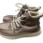 Hey Dude woMen's Wendy Peak Apres Coated Twill High-Top Boots size 8 Photo 0