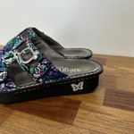 Alegria  Sandals 38 Peggy Hibiscus Floral Double Strap Comfort Platform Buckle Photo 2