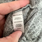 Athleta  long sleeve oversized shirt- grey- size‎ S Photo 5