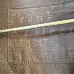 Frank & Eileen Mary Classic Black Denim Long Sleeve Shirt Dress distressed hem L Photo 14