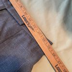 Kasper 8P Pants Lined Gray Pinstripe Wide Leg Slacks Career Photo 5