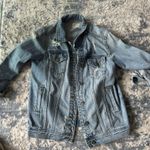Melrose and Market  distressed denim jean jacket Photo 1