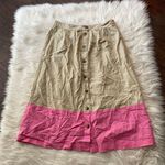 J.Crew Factory Colorblock Midi Skirt Photo 1