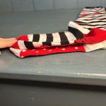 Knee High Mismatched Socks (Red/Black/White) Dots/Stripes & Ladybugs Red Photo 2