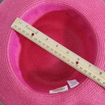 Talbots  Pink Sun Hat with Tie Accent One Size Pink Women's Hat Photo 5