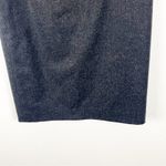 Magaschoni  Collection Heather Gray Cashmere Wool Blend Lined Skirt, Size 10 Photo 5