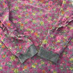 Kate Spade Marker Floral Ruffle Sweatshirt Dress Photo 9