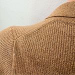 J.Crew  Glitter Disco Glam Johnny Collar Rib Knit Top XS Long Sleeve Studio 54 Photo 8