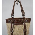 CHAPS Audrey Natural Straw Brown Purse Photo 0