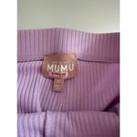 Show Me Your Mumu $238 New Lilac Rib Knit Turtleneck and Flare Pants SET - XS Photo 4